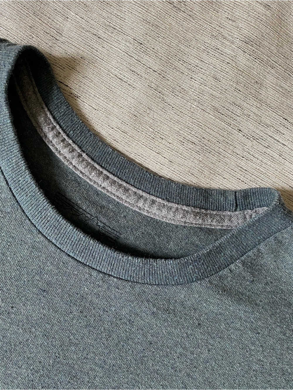Patagonia Chouinard Graphic Men’s Short-Sleeve Pocket Tee in Charcoal Gray - Picture 7 of 11